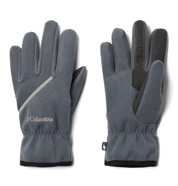 Columbia Wind Bloc Gloves Grey For Men's NZ18940 New Zealand